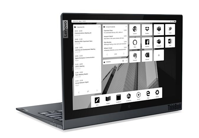 Lenovo's rumored 17-inch ThinkBook Plus has a second screen for drawing | DeviceDaily.com