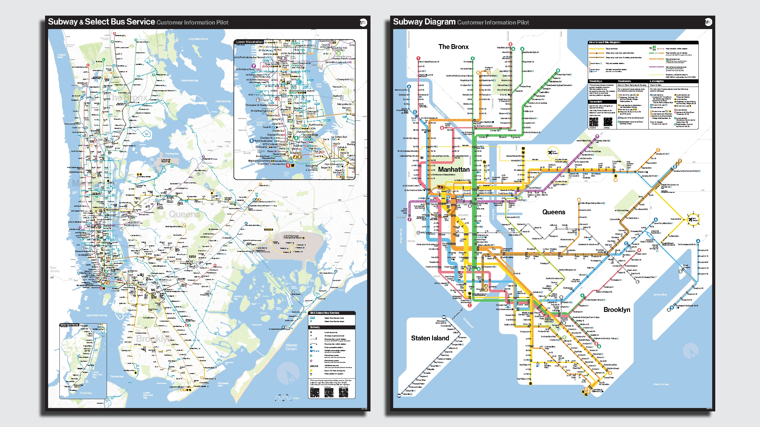 See NYC’s bold new subway map, inspired by Massimo Vignelli’s 1972 classic | DeviceDaily.com