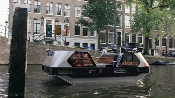 This autonomous, robotic boat could transform a city’s waterways | DeviceDaily.com