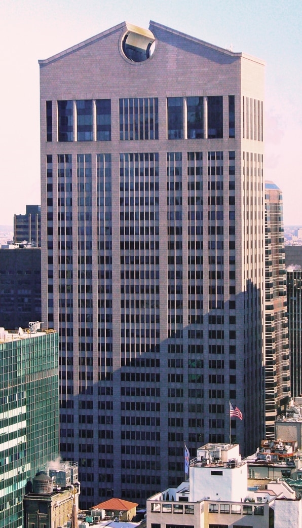 Why this Manhattan office building has a giant rare stone dangling from its lobby | DeviceDaily.com