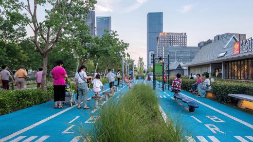 Architects transform an airport runway into a gorgeous park