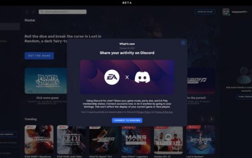 Discord now displays more detailed information about the EA games your friends are playing
