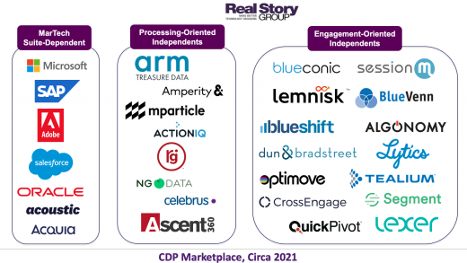 The 2021 CDP marketplace is diverse