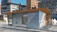 The latest thing in doctors’ offices: shipping containers in parking lots