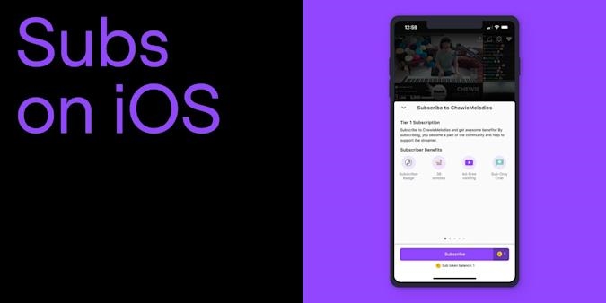 Twitch now allows recurring subscriptions on iOS | DeviceDaily.com