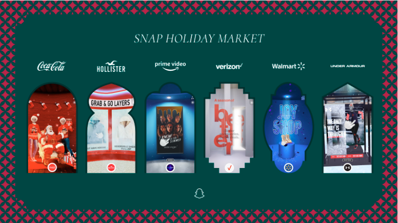 Have A Coke And A Virtual Smile -- Snapchat Teams With Big Brands For Augmented Holiday Market | DeviceDaily.com
