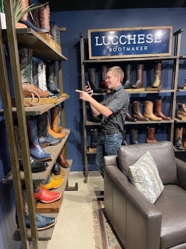 How live clienteling is helping Lucchese sell more cowboy boots | DeviceDaily.com