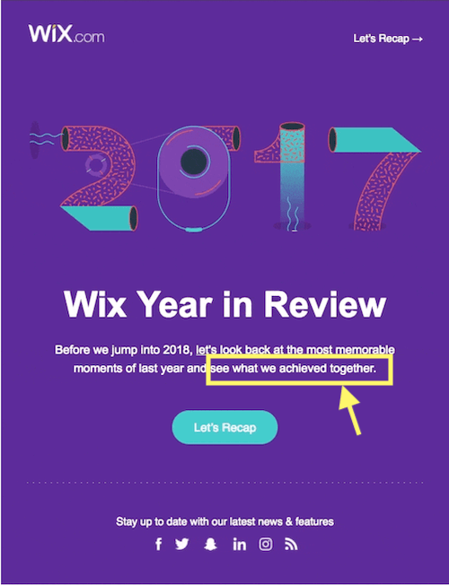 16 Addictively Awesome Year-in-Review Email Examples (+Tips!) | DeviceDaily.com