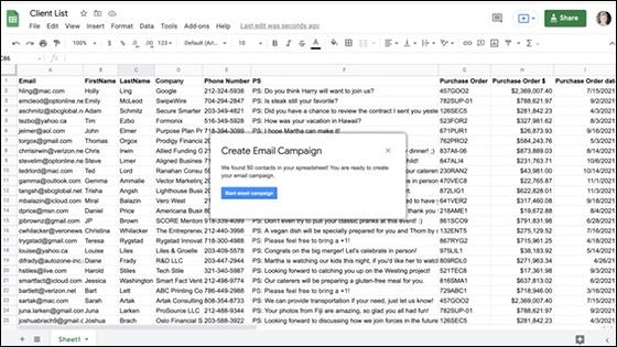 Email App Users Can Now Send Bulk Emails From Google Sheets | DeviceDaily.com