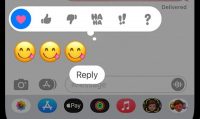 Google Messages will display iMessage reactions as emoji