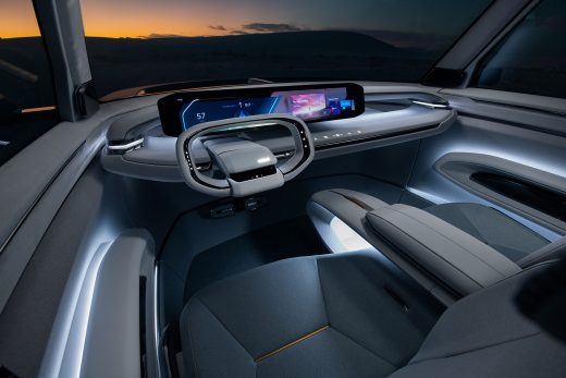 Kia’s electric SUV concept includes a sprawling 27-inch display