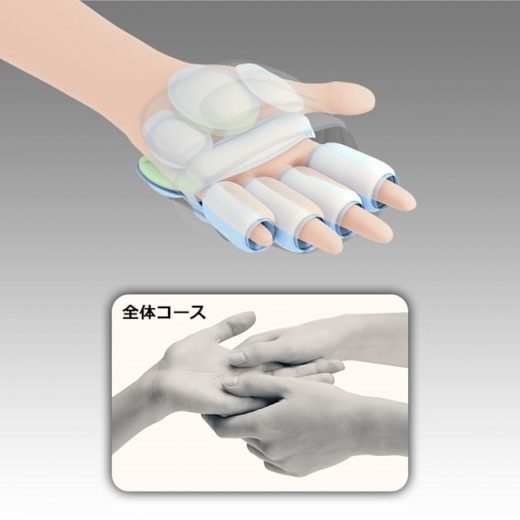 This is a shiatsu hand massager for gamers