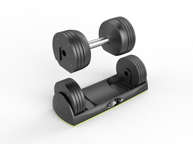 Alexa can change the weight on NordicTrack's adjustable dumbbells | DeviceDaily.com