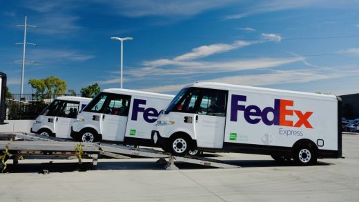 FedEx’s new delivery vans are all-electric, and redesigned with the driver in mind