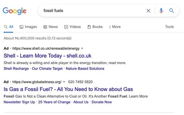 Google Ads, Fossil Fuel Brands Among Biggest Spenders In U.K. | DeviceDaily.com