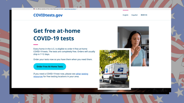 People are used to terrible government websites. COVIDtests.gov is an exception | DeviceDaily.com