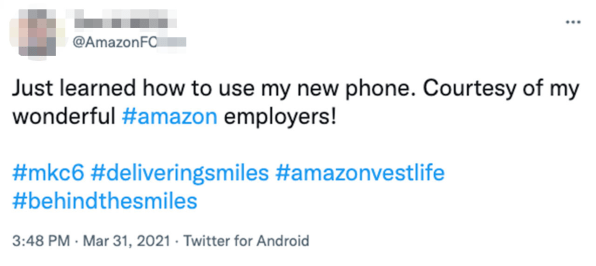 Amazon ditches controversial ‘ambassador’ program that used warehouse workers on Twitter | DeviceDaily.com
