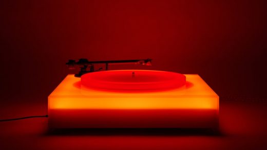 These glowing turntables by Brian Eno feel like the future of music