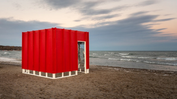 These far-out pavilions make going to a frigid Canadian beach worthwhile | DeviceDaily.com