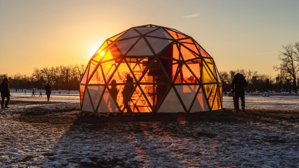 These far-out pavilions make going to a frigid Canadian beach worthwhile | DeviceDaily.com