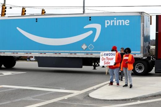 Amazon accused of interfering in Alabama union rerun election