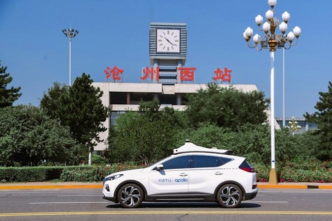 Baidu's robotaxi service is now available in all 'first-tier' Chinese cities | DeviceDaily.com