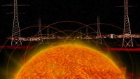 How a solar storm could knock out the power grid and the internet
