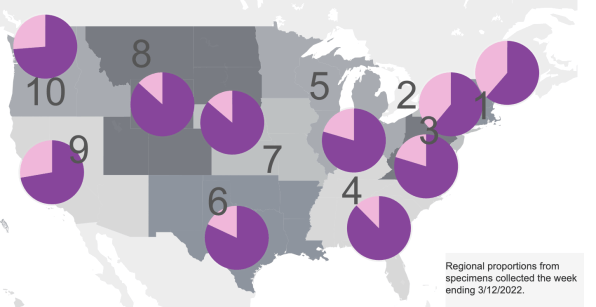 Omicron BA.2 update: This CDC tracker and map shows where ‘stealth’ variant is spreading in the U.S. | DeviceDaily.com