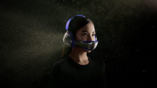 Dyson’s futuristic new headphones double as an air purifier for your face