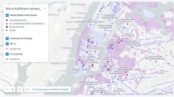 ‘Dark’ retail stores are taking over NYC: Here’s an interactive map of every location | DeviceDaily.com