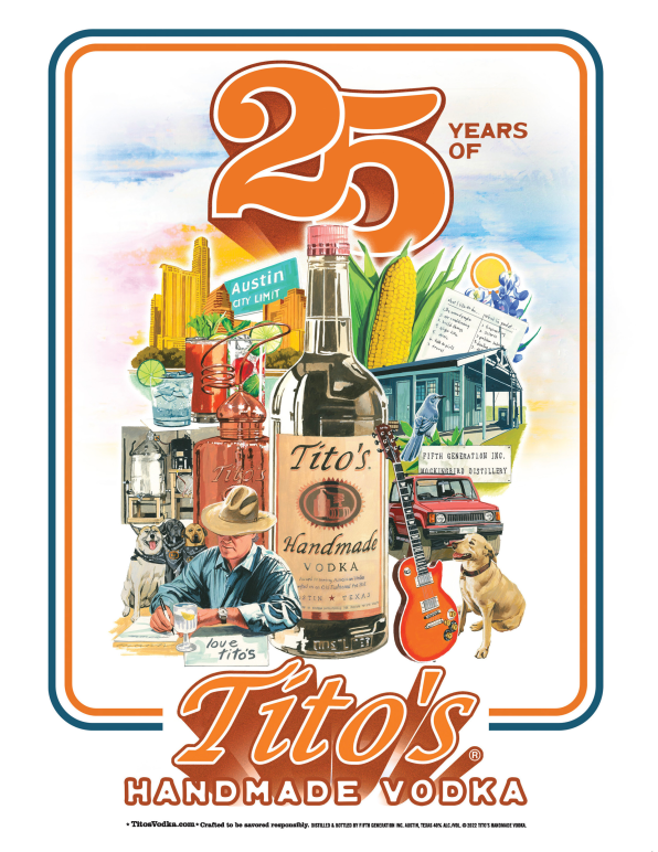 Tito’s vodka blends hi-tech and heritage for its 25th anniversary | DeviceDaily.com