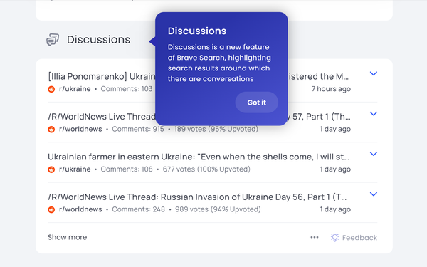 Brave Brings Community Discussions From Reddit, Other Forums To Search Results | DeviceDaily.com