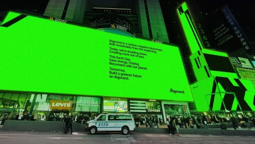 Times Square will go dark tonight to prove crypto doesn’t have to be bad for the planet