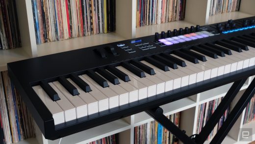 Launchkey 88 brings a luxurious keybed to a budget MIDI controller