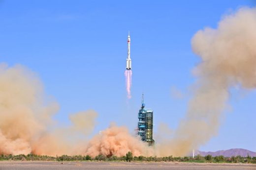 China’s Shenzhou-14 mission arrives at Tiangong space station for final construction