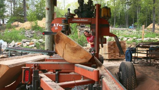 How one New Hampshire sawmill is taking a stand against big timber