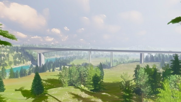 The 2,000-foot bridge was constructed without a single drawing | DeviceDaily.com