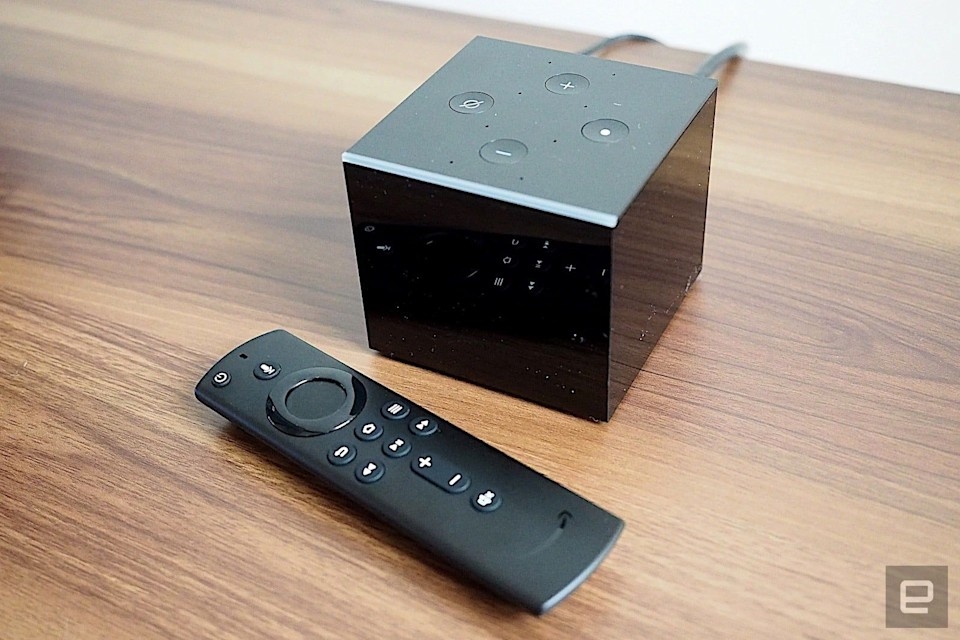 The best Prime Day deals for Amazon devices that you can get | DeviceDaily.com Amazon Fire TV Cube streaming device. | DeviceDaily.com