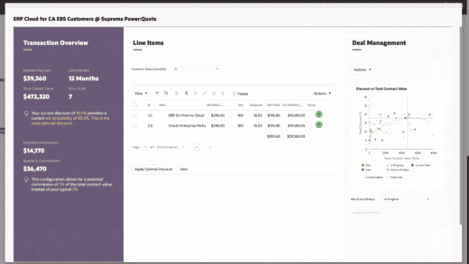 Oracle announces next gen Fusion Sales