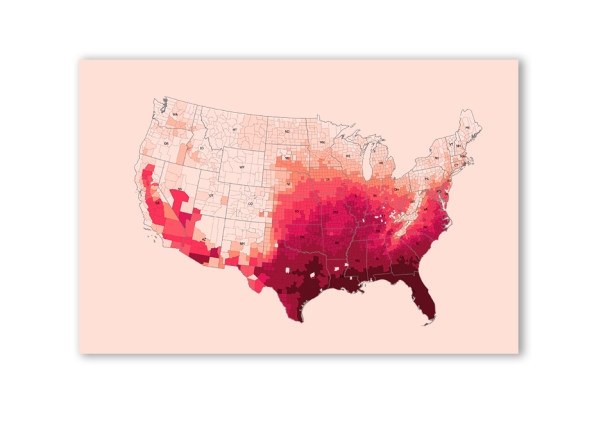 These maps show how many ‘dangerous’ heat days your neighborhood may have by midcentury | DeviceDaily.com