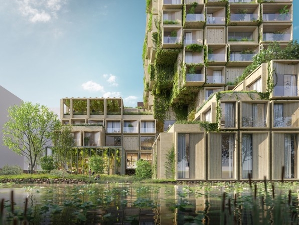 This new apartment building in Amsterdam is new housing for wildlife, not just humans | DeviceDaily.com
