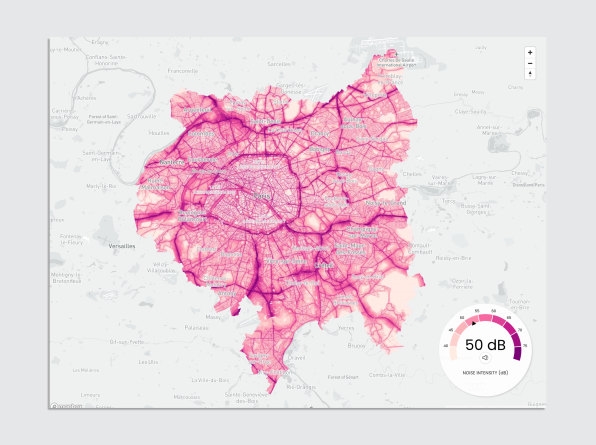 These brilliant maps helps you see—and hear—noise pollution in your city | DeviceDaily.com