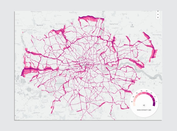 These brilliant maps helps you see—and hear—noise pollution in your city | DeviceDaily.com