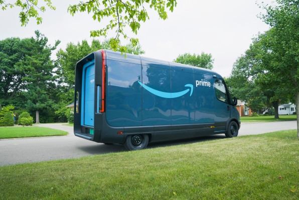 Amazon’s new custom Rivian electric delivery vans are hitting the road | DeviceDaily.com