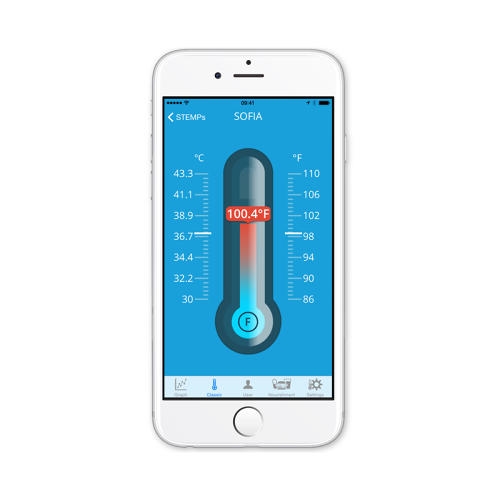 This Temperature Patch Will Notify Your iPhone When You Have A Fever | DeviceDaily.com