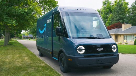 Amazon’s new custom Rivian electric delivery vans are hitting the road