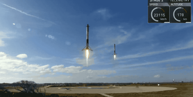 SpaceX's reusable Falcon Heavy rocket can now carry US spy satellites into orbit | DeviceDaily.com