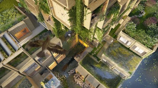 This new apartment building in Amsterdam is new housing for wildlife, not just humans