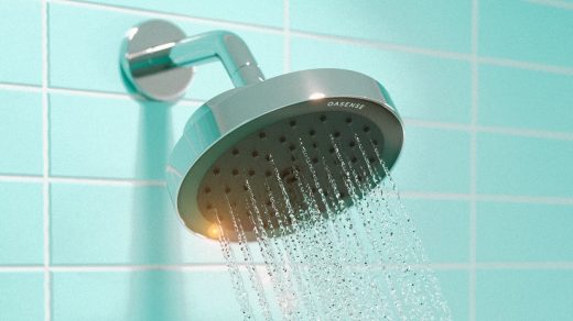 This water-saving showerhead is only low-flow when you’re not under it