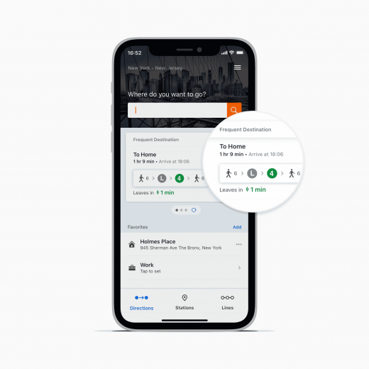 Transit app Moovit rolls out more personalized trip-planning features